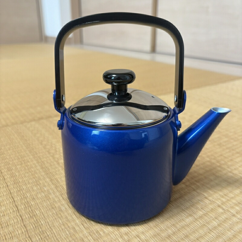 楽天市場】アカオ 昔ながらの 槌目急須 13号 アカオアルミ AKAO