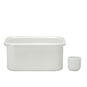 楽天市場】野田琺瑯 ホーロータンク 16cm 手付 3L / 琺瑯容器 ぬか漬け