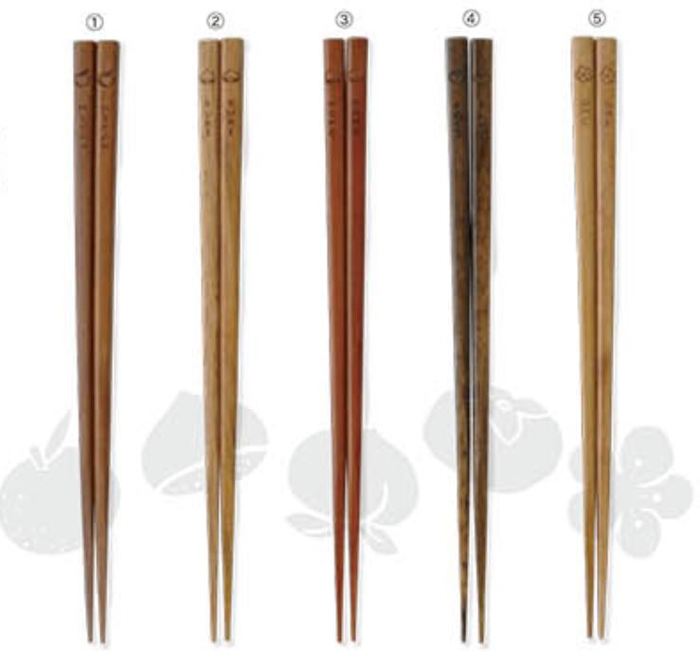 楽天市場 木製 箸 はし 桜 実のなる木箸 22 5cm 中国製 木のお箸 天然木 桜 ウレタン ヤマコー てまひま工房 昭和のレトロ金物屋 関口国吉商店