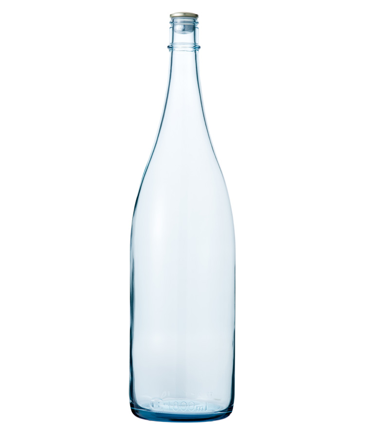 楽天市場 ガラス瓶 酒瓶 清酒1800 Lb 一升瓶 Lブルー 1800ml Sake Bottle ガラスびんshop 楽天市場店
