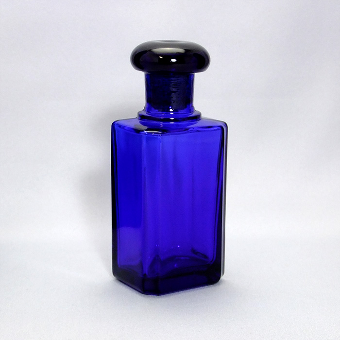 楽天市場 ガラス瓶 酒瓶 焼酎瓶 ブルーボトル 375モーゼルcbt 木口 コルク付 375ml 3本セット Blue Glass Bottle ガラスびんshop 楽天市場店