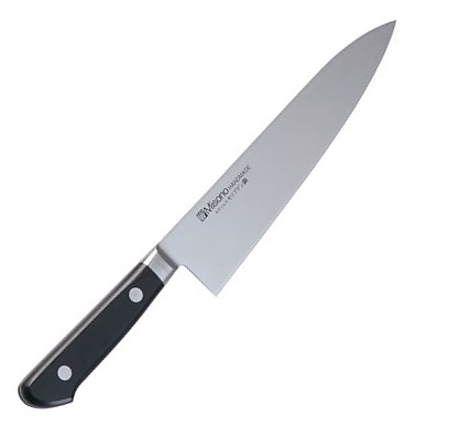 【送料無料！！】<br>MISONO ミソノ 包丁<br>モリブデン鋼<br>牛刀 195mm ツバ付<br>No.518
