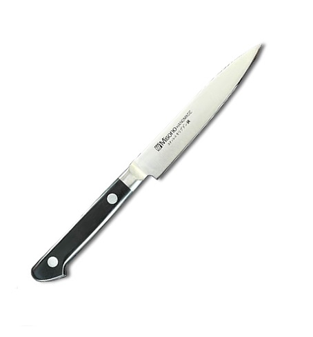 MISONO　ミソノ　包丁 モリブデン鋼 ペティ　細身　120mm　ツバ付 No.530