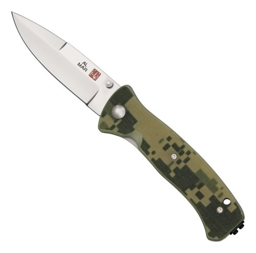 ALMAR アルマー<br>Mini SERE  Digital Camo<br>ミニ セア デジカモ<br>フォールディングナイフ<br>VG-10 G-10ハンドル