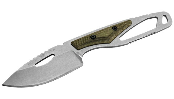 BUCK バック 630GRS PakLite Pro パックライト プロ 2.0 SKINNER スキナー ストーンウォッシュ ドロップポイントブレード スケルトン ハンドル ハードシース