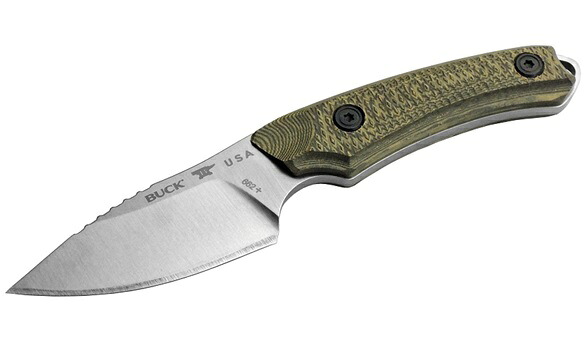BUCK バック 662BRS Alpha Scout Richlite アルファ スカウト リッチライト ドロップポイントブレード リッチライトハンドル レザーシース付