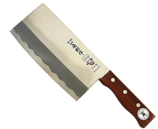 楽天市場】中華包丁 両刃 220mm 一角作 極 方頭刃 中厚 上級者向け