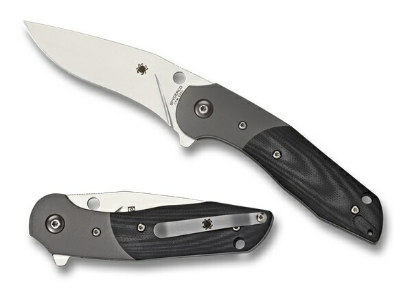 【楽天市場】SPYDERCOスパイダルコHanan ハナンチタニウム＆G-10 CPM S30Vドロップポイントコンプレッションロック ...