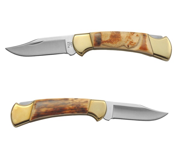 BUCK（うしろ側）\u003cBR\u003e112WBU 海象牙手持ち部分\u003cBR\u003eディーンモーガン刻みつける アメリカ野牛