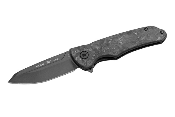 BUCK バック 843CFS Sprint OPS スプリント OPS Marbled Carbon Fiber マーブルカーボンファイバー reverse tanto リバースタント― フォールディングナイフ ライナーロック クリップ付