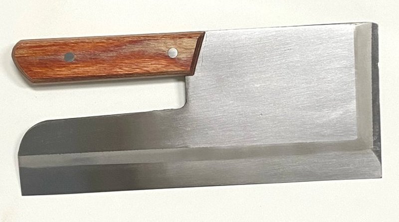 楽天市場】宝馬 ステンレス そば切り包丁 300mm 8A鋼 合板柄 片刃 越前