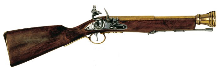 DENIX　デニックス 1094/L パイレーツブランダーバス ゴールド レプリカ 銃 拳銃 モデルガン ピストル模造