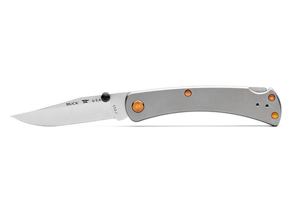 BUCK バック 2023 Limited EDITION 110GYSLE1 タンスリム プロ TRX クリップポイント フォールディングナイフ クリップ付