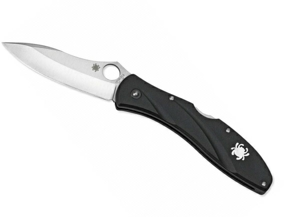 SPYDERCO スパイダルコ\u003cBR\u003eC66PBK3\u003cBR\u003eセントファンテ ３\u003cBR\u003eVG10 FRN手持ち部分\u003cBR\u003e折り畳み九寸五分\u003cBR\u003eホールディングナイフ