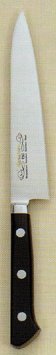 正広作　ＭＶ口金牛刀シリーズ　13704　ＭＶ口金　ペティー　１５０mm【MASAHIRO-13704】｜関の刃物屋ＭＡＲＵＯＫＵネット