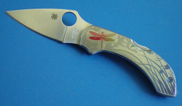 楽天市場 スパイダルコspydercoドラゴンフライ タトゥーdragonfly Tattooステンレス Vg 10トンボの模様入り 関の刃物屋ｍａｒｕｏｋｕネット