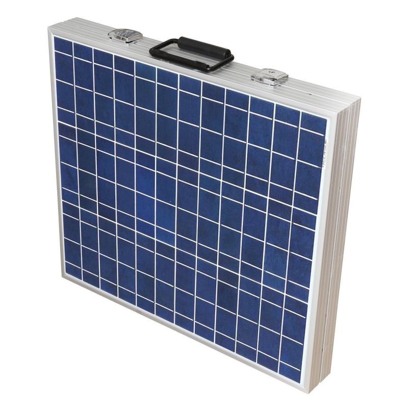 【楽天市場】大容量なのに持ち運びに便利 折り畳み太陽光ソーラーパネルキット 【50W×2 12V】【チャージコントローラ付】：SEKIYA