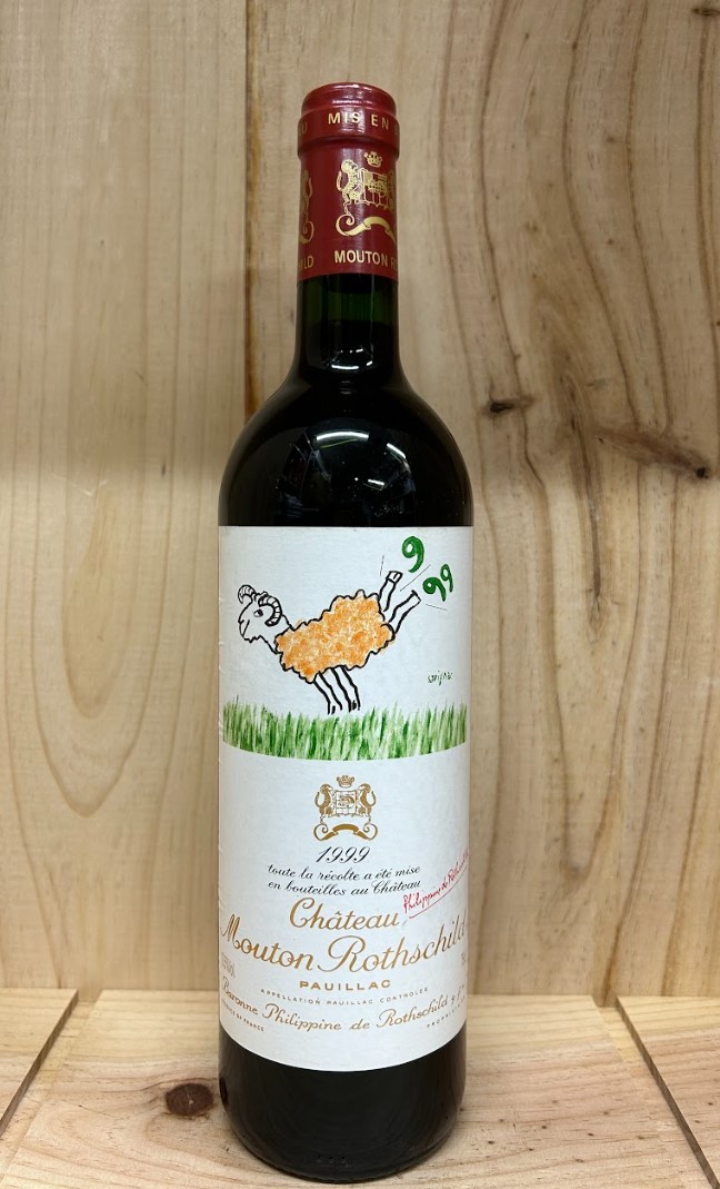 楽天市場】1999 シャトー ムートン ロートシルト CHATEAU MOUTON ROTHSCHILD フランス ボルドー 赤ワイン 750ml :  selead shop