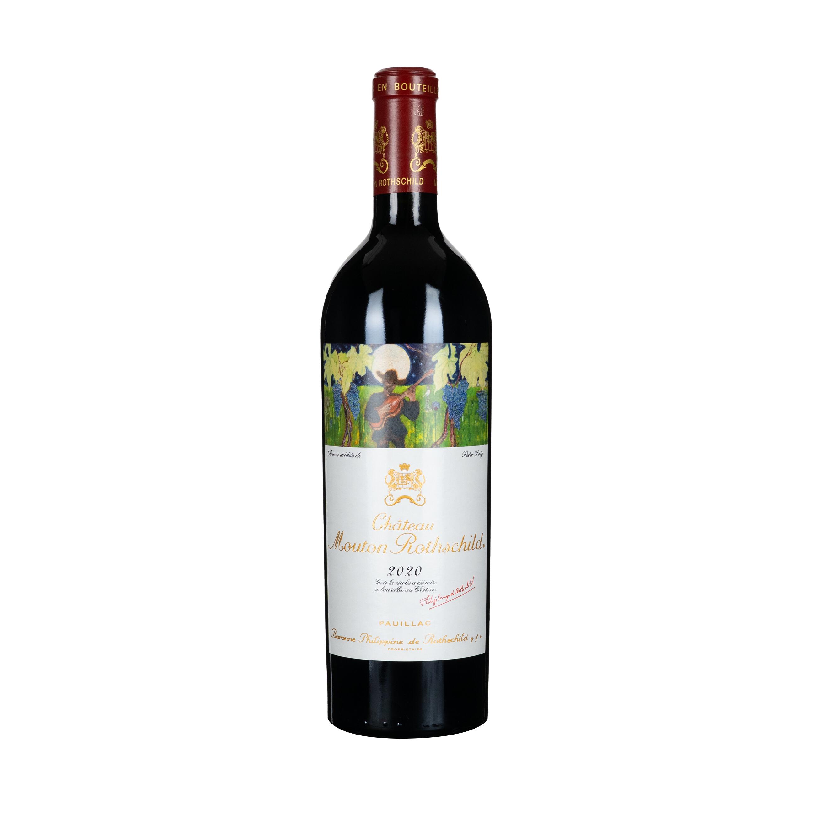 2020 シャトー ムートン ロートシルト CHATEAU MOUTON ROTHSCHILD フランス ボルドー 赤ワイン 750ml｜selead shop 60,225円