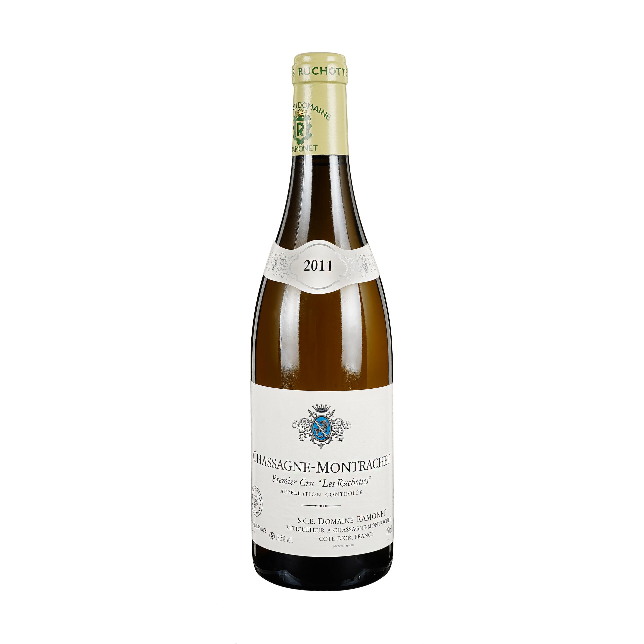 2011 シャサーニュ モンラッシェ 1er レ リュショット ドメーヌ・ラモネ Domaine Ramonet Chassagne Montrachet 1er Cru Les Ruchottes 750ml 白ワイン フランス ブルゴーニュ｜selead shop
