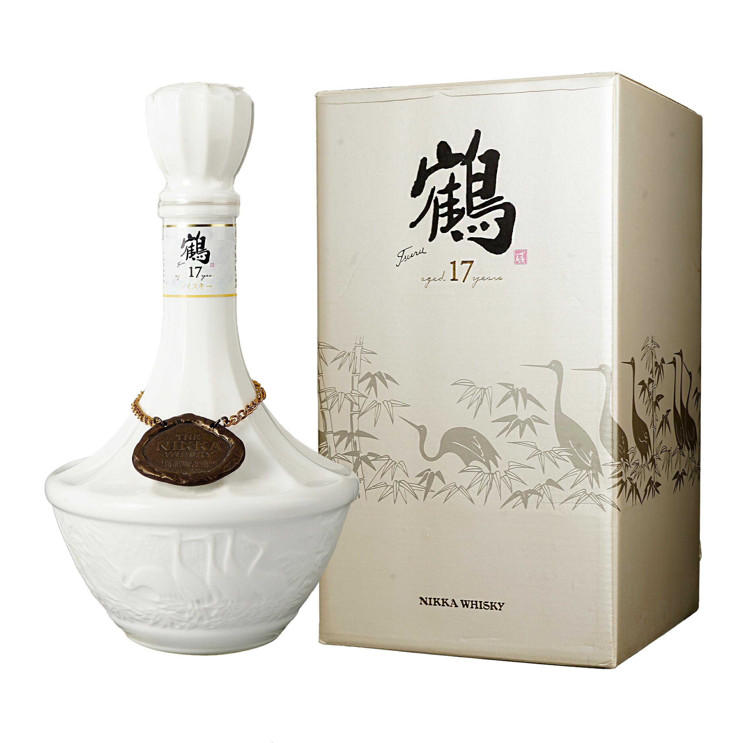 楽天市場】【送料無料】 ニッカ ウイスキー 鶴 陶器 ボトル ウイスキー