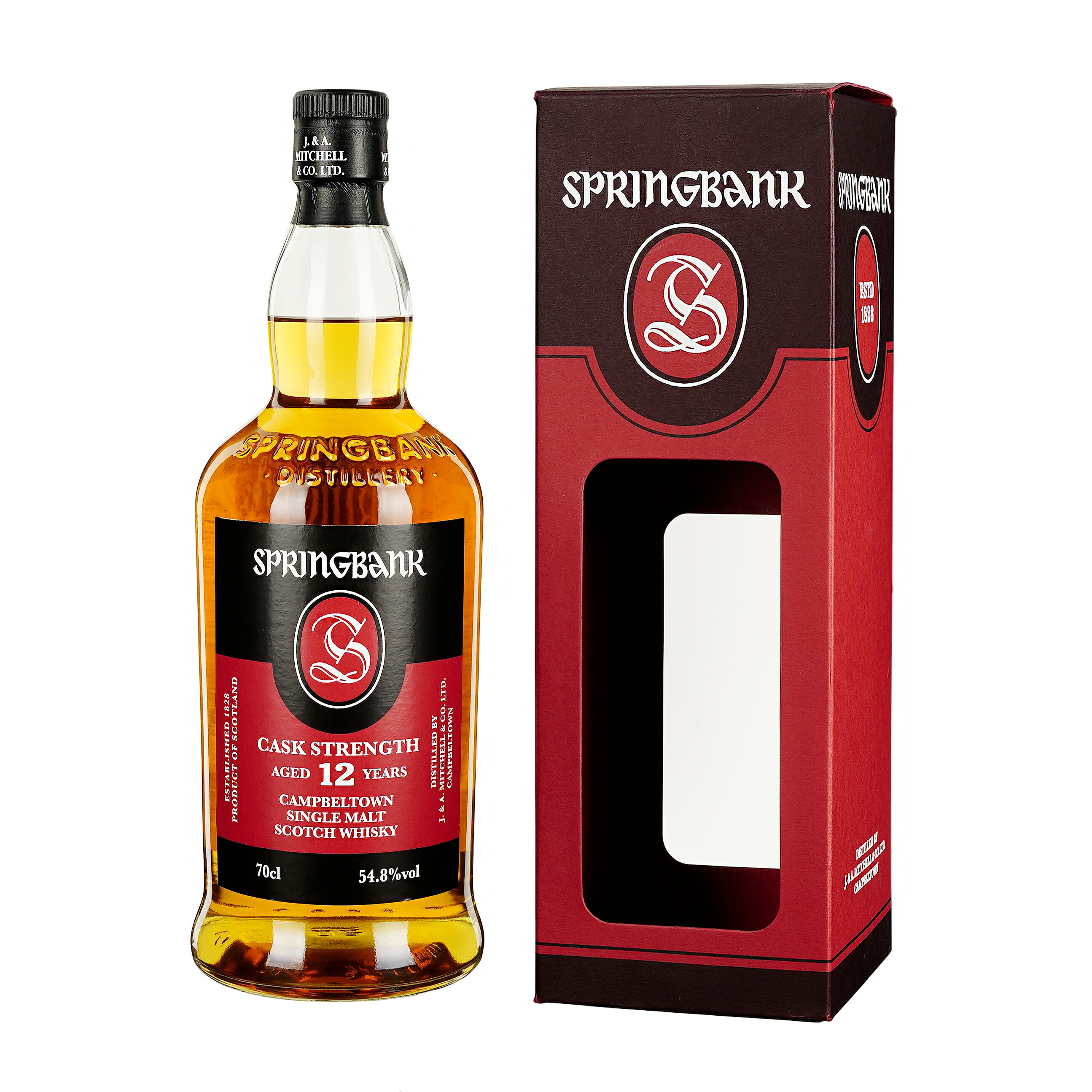 ウイスキー Springbank スプリングバンク 12年 カスクストレングス 700ml｜selead shop