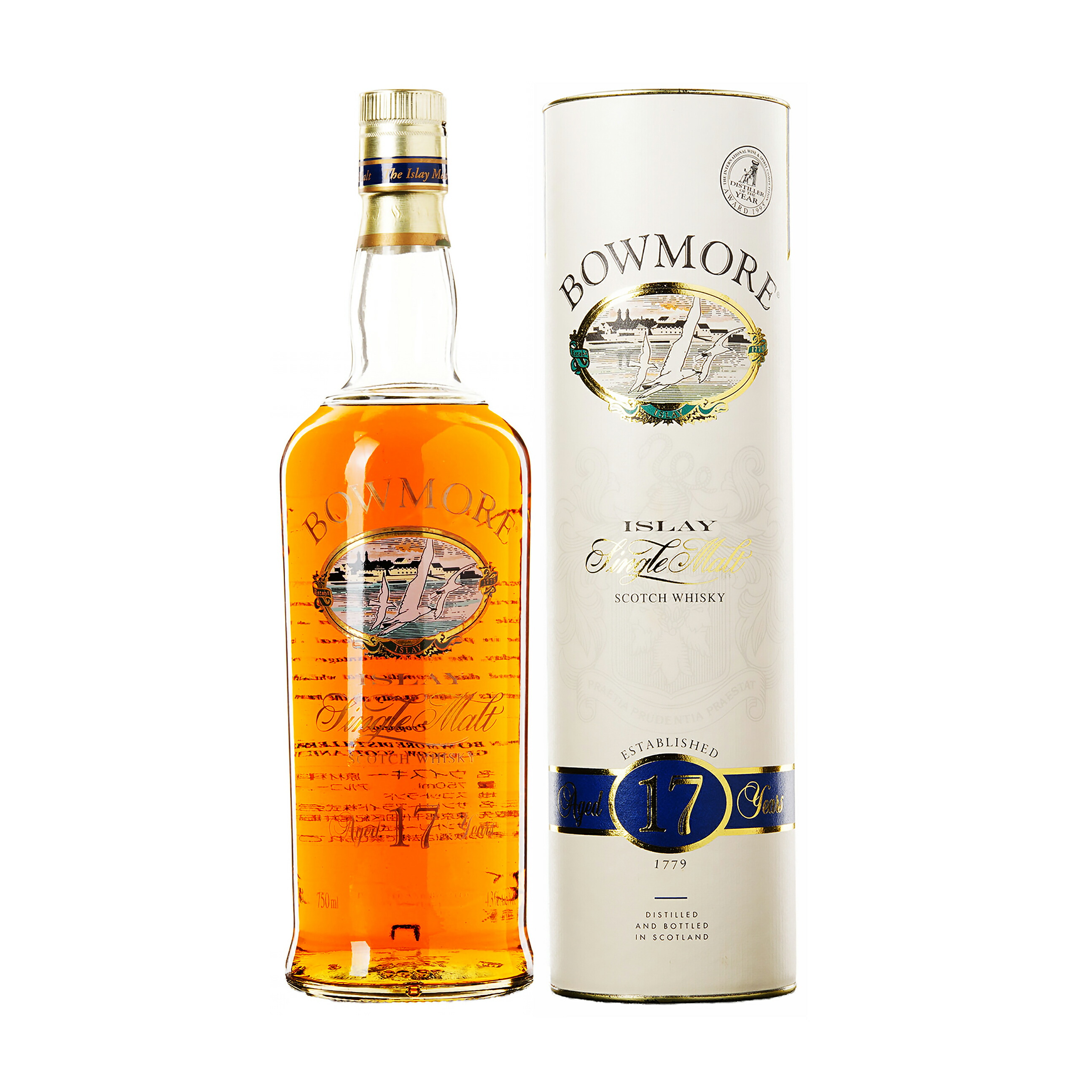 ボウモア ８年 シングルモルト カモメラベル 700ml 40％ 元箱 B 未開栓】BOWMORE ボウモア 8年 カモメラベル シングルモルト