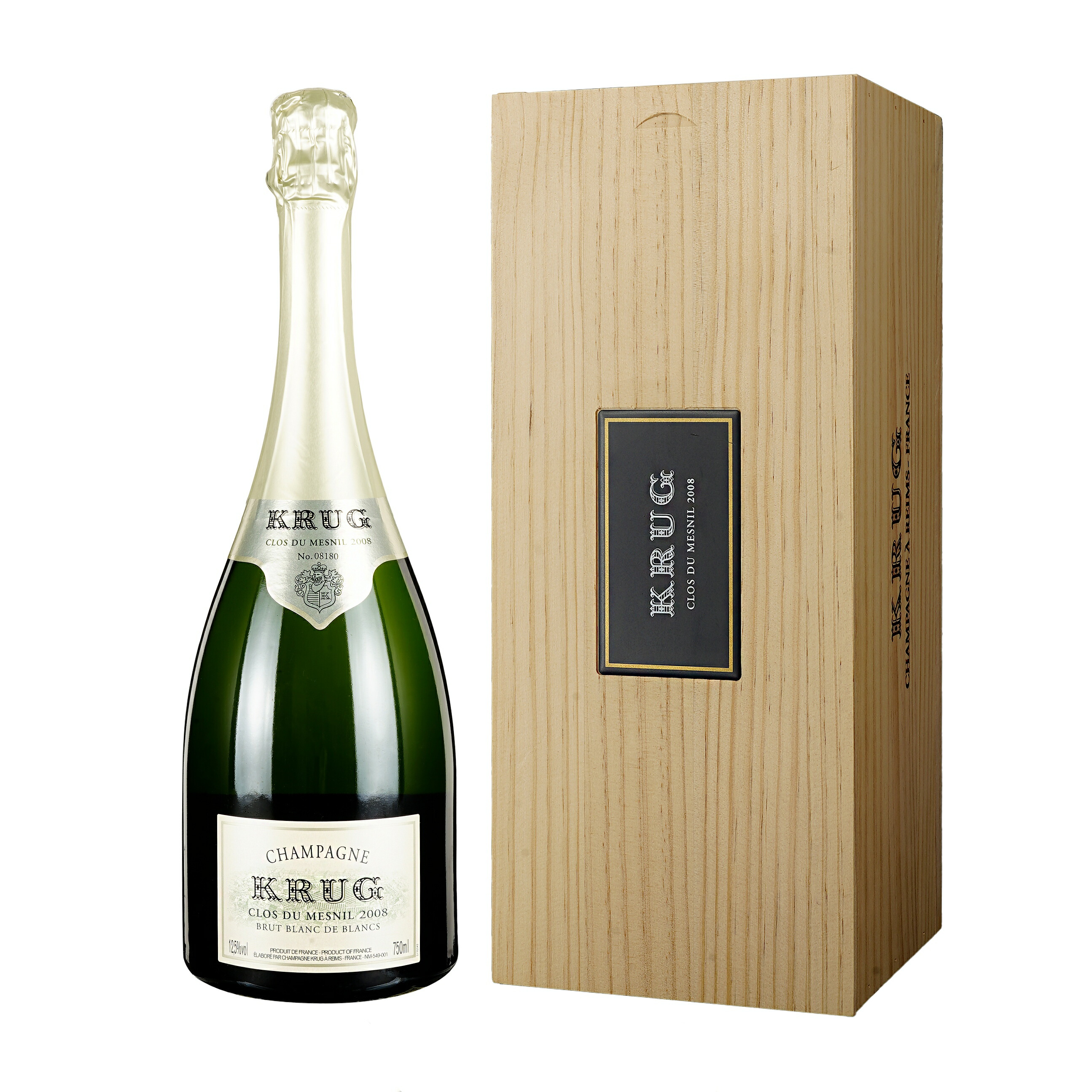 楽天市場】2008 Krug Clos du Mesnil Blanc de Blancs Brut Millesime