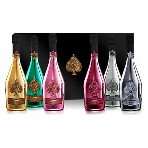 P10倍※ 正規品 アルマン・ド・ブリニャック ラ・コレクション Armand de Brignac La Collection 750ml 6本セット オリジナル箱・ダンボール付き｜selead shop