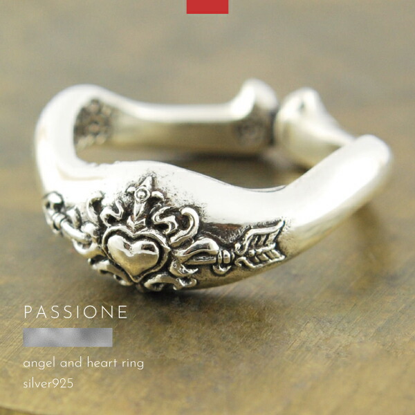 楽天市場】リング 指輪 天使 エンジェル シルバー925 メンズ