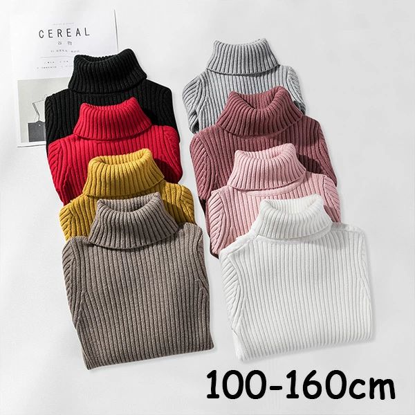 【55%OFF＆5%OFFクーポン利用で7,047円！2/4 12:00迄】8色！子供服 女の子 男の子 インナーセーター メリヤス ハイネック プルオーバー 秋冬 通学 厚手 防寒 長袖 子供下着 男女兼用 ワイルド 可愛い /卒園式/入学式 ニットトップス Tシャツ キッズインナー画像