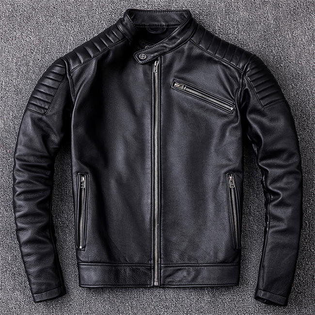 【最安挑戦！55%OFF＆41769円→21879円!】ライダースジャケット メンズ レザージャケット 革コート メンズ アウター 皮ジャン 革ジャン 父の日 大きいサイズ バイクジャケット かっこいい 本革 本皮 春夏秋冬 革ジャン 牛革 メンズジャケット