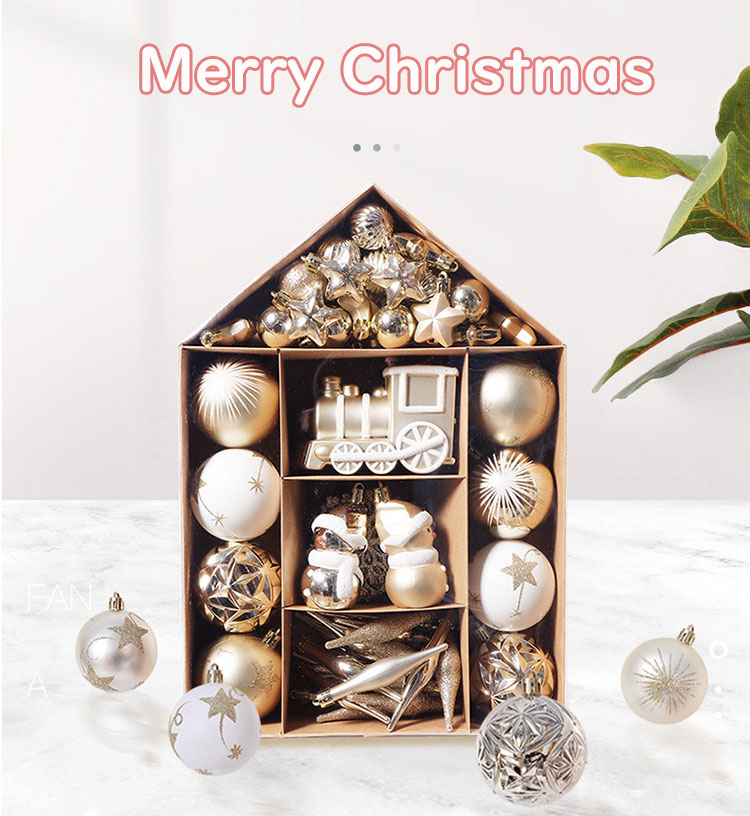 【最安挑戦！】クリスマスボール クリスマスツリー飾り オーナメント 5色 ゴージャスな配色 北欧風 可愛い おしゃれ キラキラ クリスマスデコレーション 誕生日パーティー 部屋 店舗 喫茶店 ボール飾り 家庭用 雰囲気作り