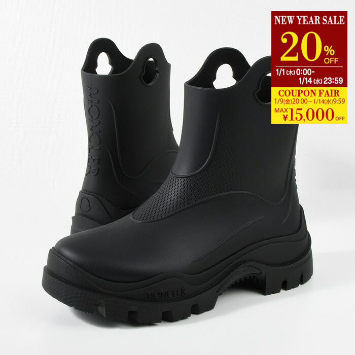 MONCLER / GINETTE レインブーツ ブラック 38 MONCLER / GINETTE レインブーツ ブラック 38