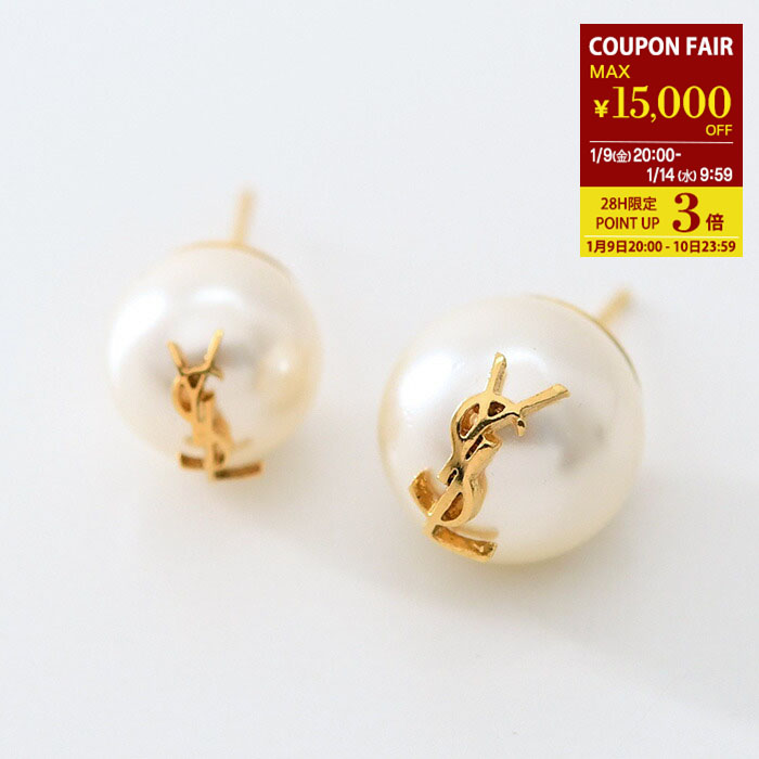 楽天市場】SAINT LAURENT サンローラン カサンドラ シングル ピアス