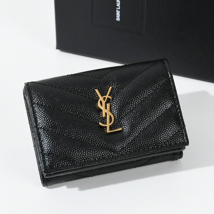 楽天市場】サンローラン SAINT LAURENT レディース 3つ折財布