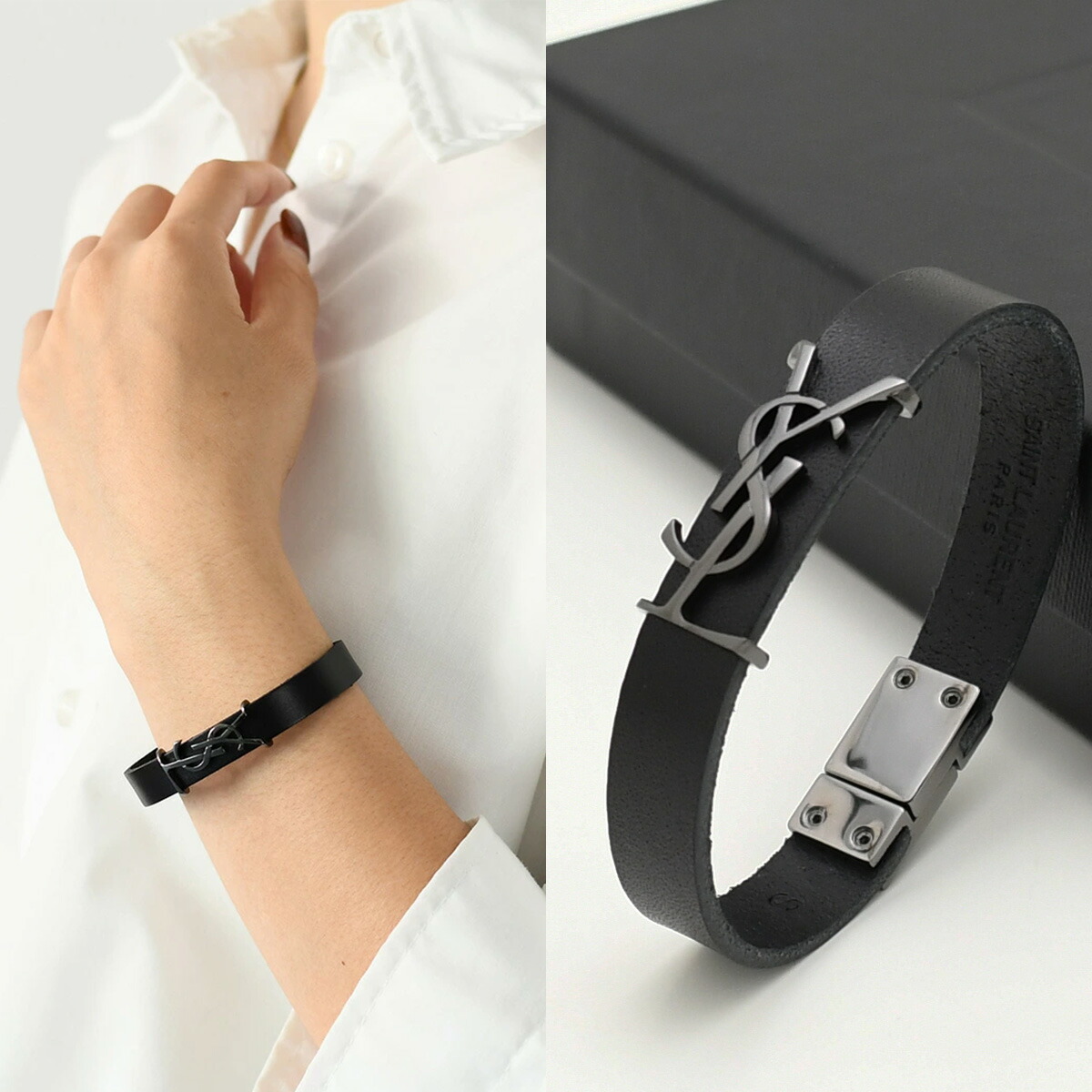 楽天市場】SAINT LAURENT サンローラン ブレスレット 731208 Y1500