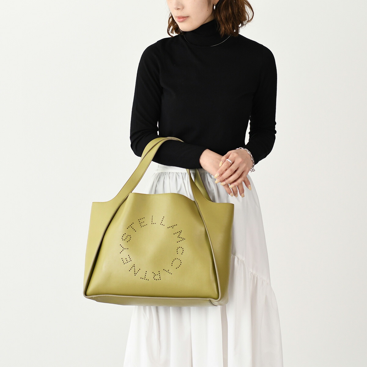 STELLA McCARTNEY ステラ マッカートニー バッグ ステラ ロゴ トート