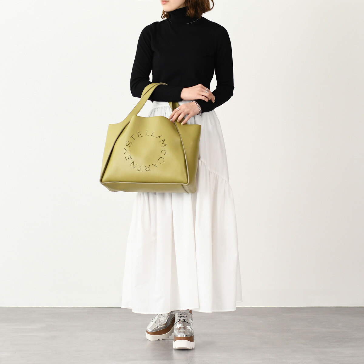 STELLA McCARTNEY ステラ マッカートニー バッグ ステラ ロゴ トート 