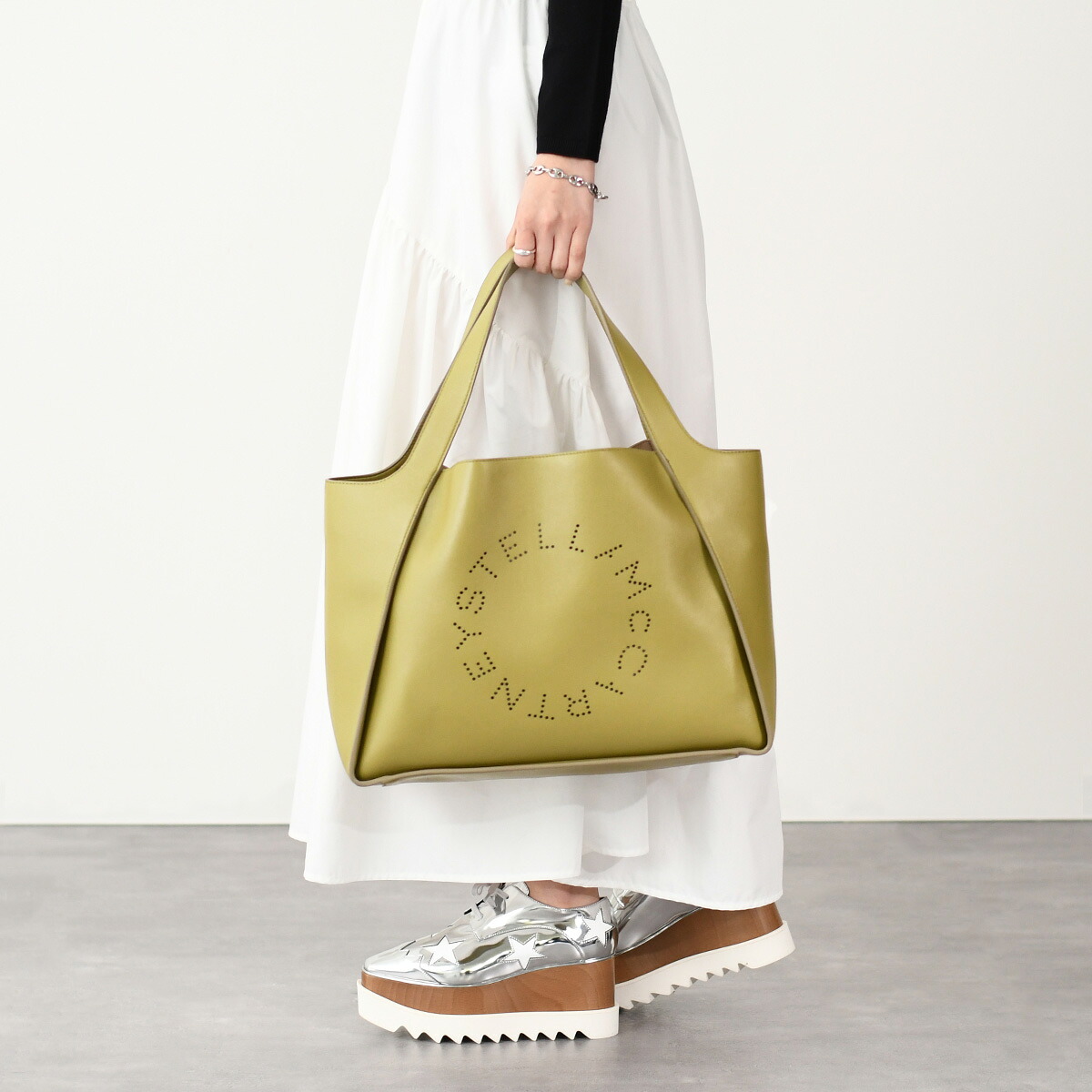 STELLA McCARTNEY ステラ マッカートニー バッグ ステラ ロゴ トート 
