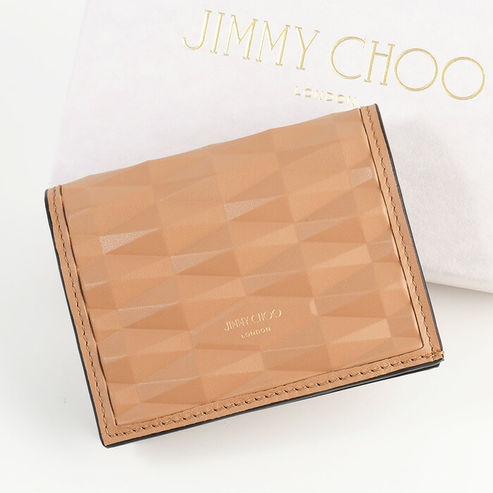 極美品　jimmy choo ジミーチュウ　長財布　二つ折り　スタッズ　ゴールド 楽天市場】ジミーチュウ JIMMY CHOO 二つ折り長財布 レディース