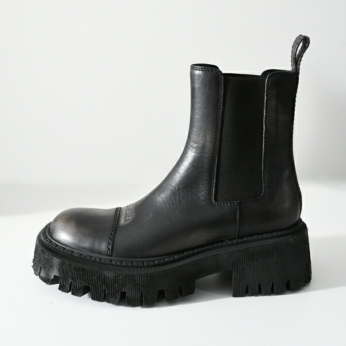 BALENCIAGA バレンシアガ ブーツ シューズ TRACTOR レザー 671003 WBCP