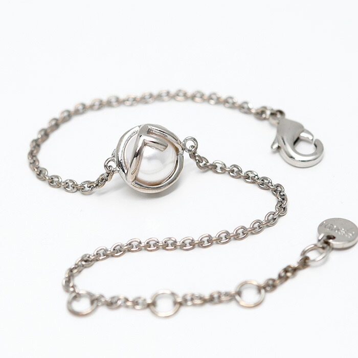 エフ イズ フェンディ ピアス シルバー エフ イズ フェンディ ピアス クリスタル シルバー | Fendi