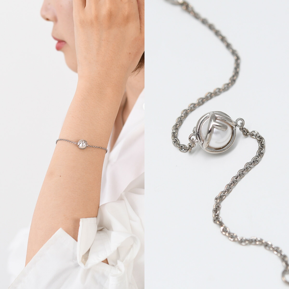 FENDY ブレスレット FENDI(フェンディ) / ブレスレット/--/SLV/メンズ | 中古品の