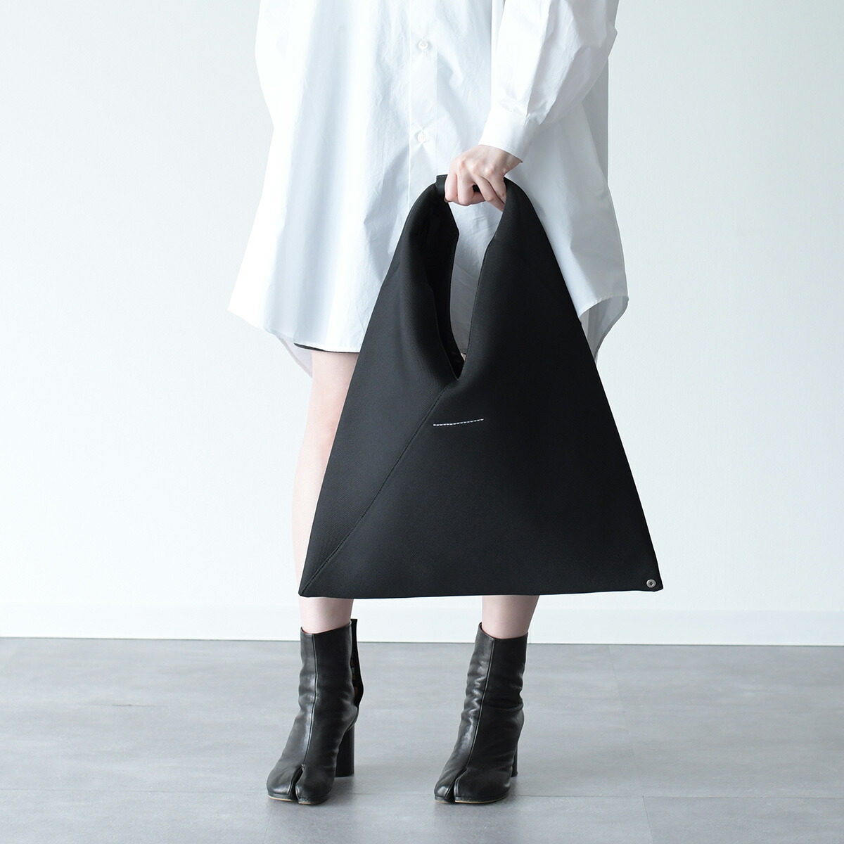 MM6 Maison Margiela エムエム6 メゾン・マルジェラ ジャパニーズ メッシュ バッグ JAPANESE レディース ブラック