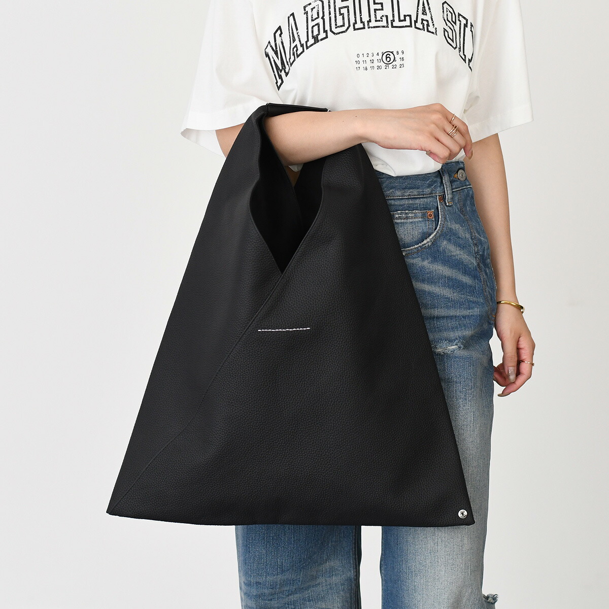 MM6 MAISON MARGIELA エムエムシックス メゾン マルジェラ バッグ トート ジャパニーズ バッグ ミディアム JAPANESE S54WD0039 P4344 レディース ユニセック