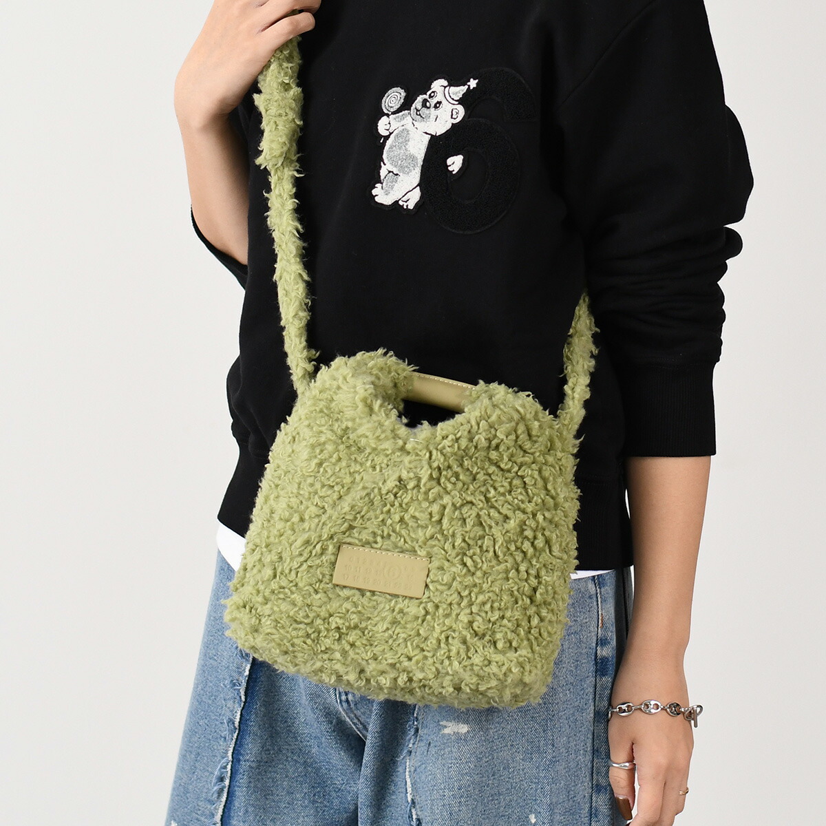 MM6 MAISON MARGIELA エムエムシックス メゾン マルジェラ バッグ ショルダーバッグ Japanese ジャパニーズ クロスボディバッグ SB6WD0026 P7178 レディース 