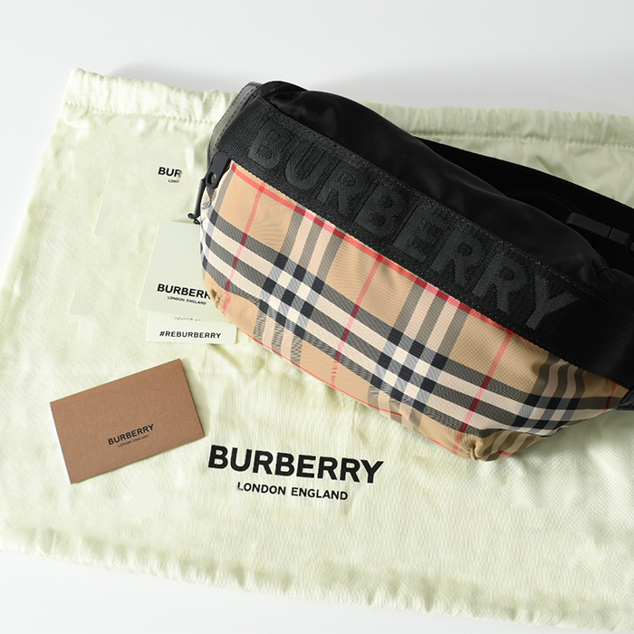 BURBERRY バーバリー ボディバッグ ベルトバッグ メンズ バッグ ユニ