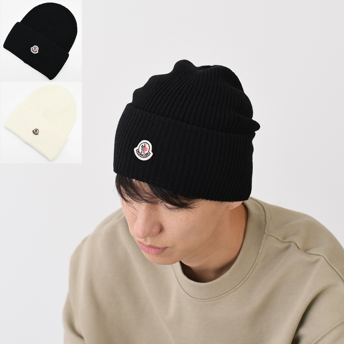 楽天市場】【MONCLER/モンクレール/GENIUS/ジーニアス/ニットキャップ