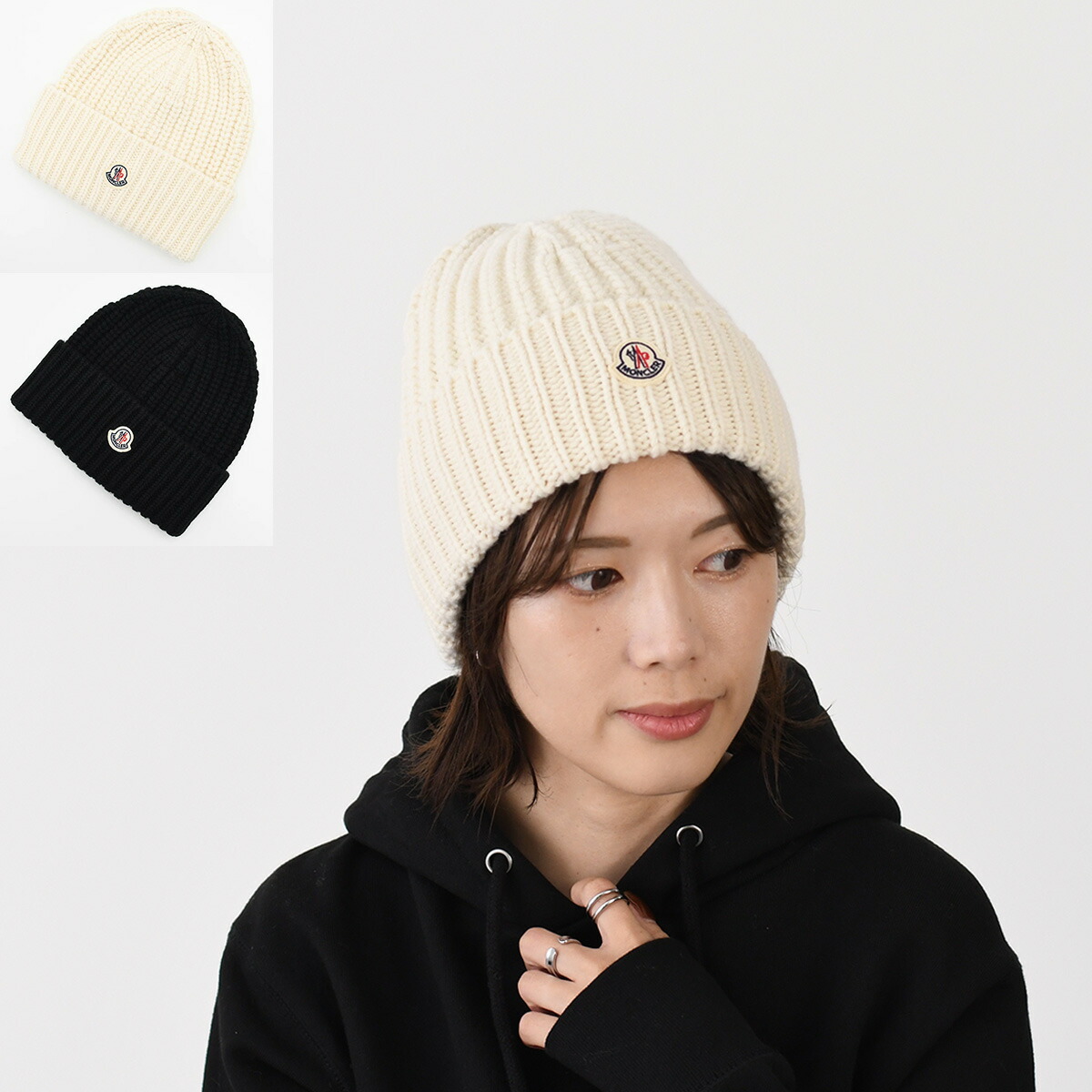 MONCLER帽子 楽天市場】MONCLER モンクレール ニット帽 3B00068 A9575 メンズ